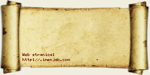 Dina Zakić vizit kartica